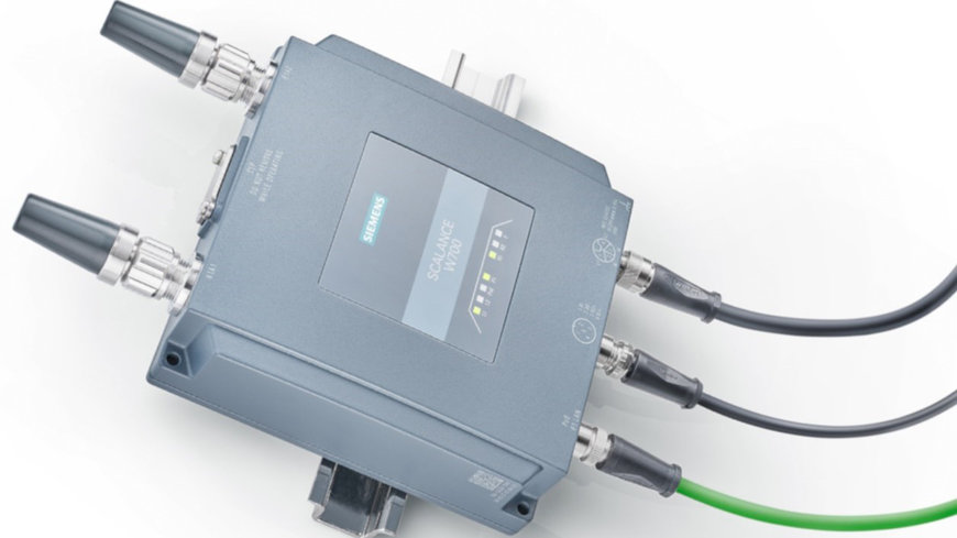 Siemens amplia su cartera de redes inalámbricos  con Wi-Fi 6 para aplicaciones industriales